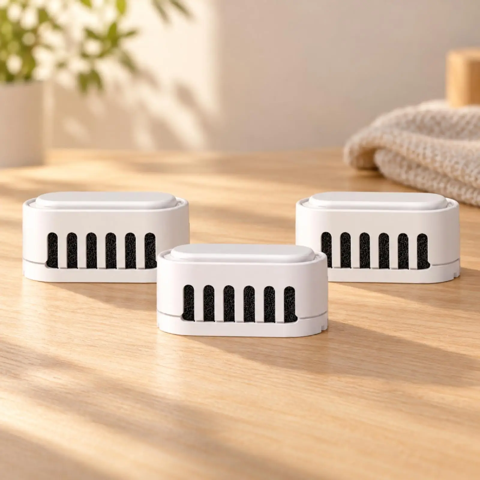 3 Pieces Smart Cat Litter Box Deodorizing Block Easy-to-Replace Replacement Deodorizing Insert Litter Box Deodorizer Insert