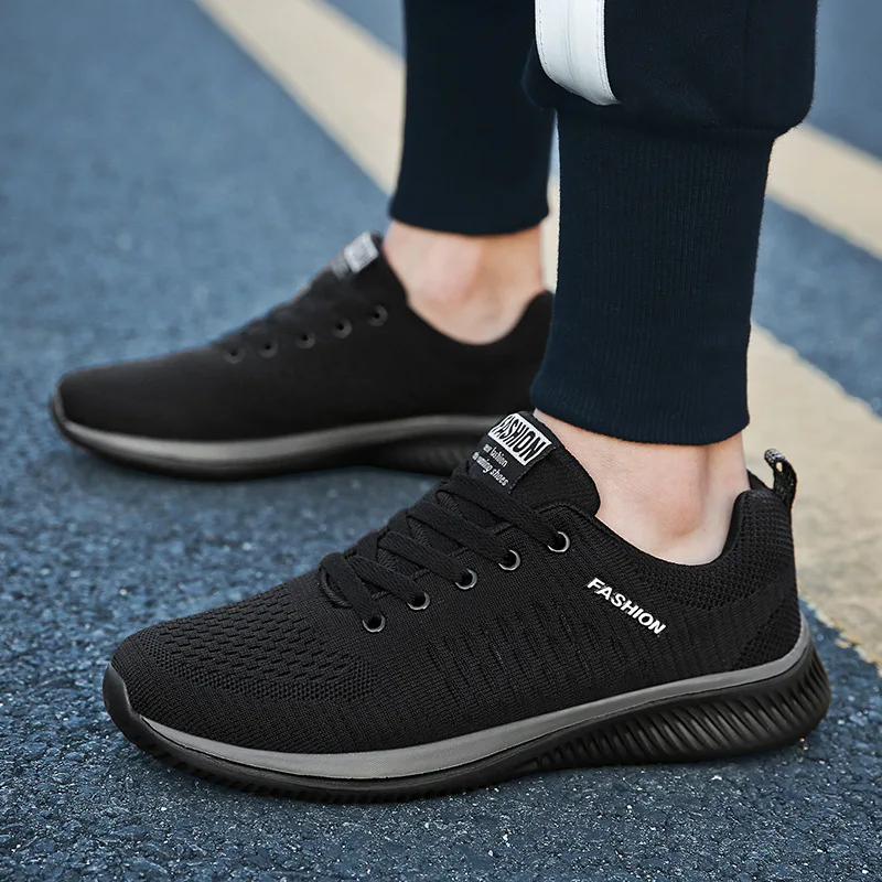 

New Summer Men Shoes Mesh Breathable Men's Casual Shoes Comfortable Fashion Lightweight Moccasins Men Sneakers Size 35-48