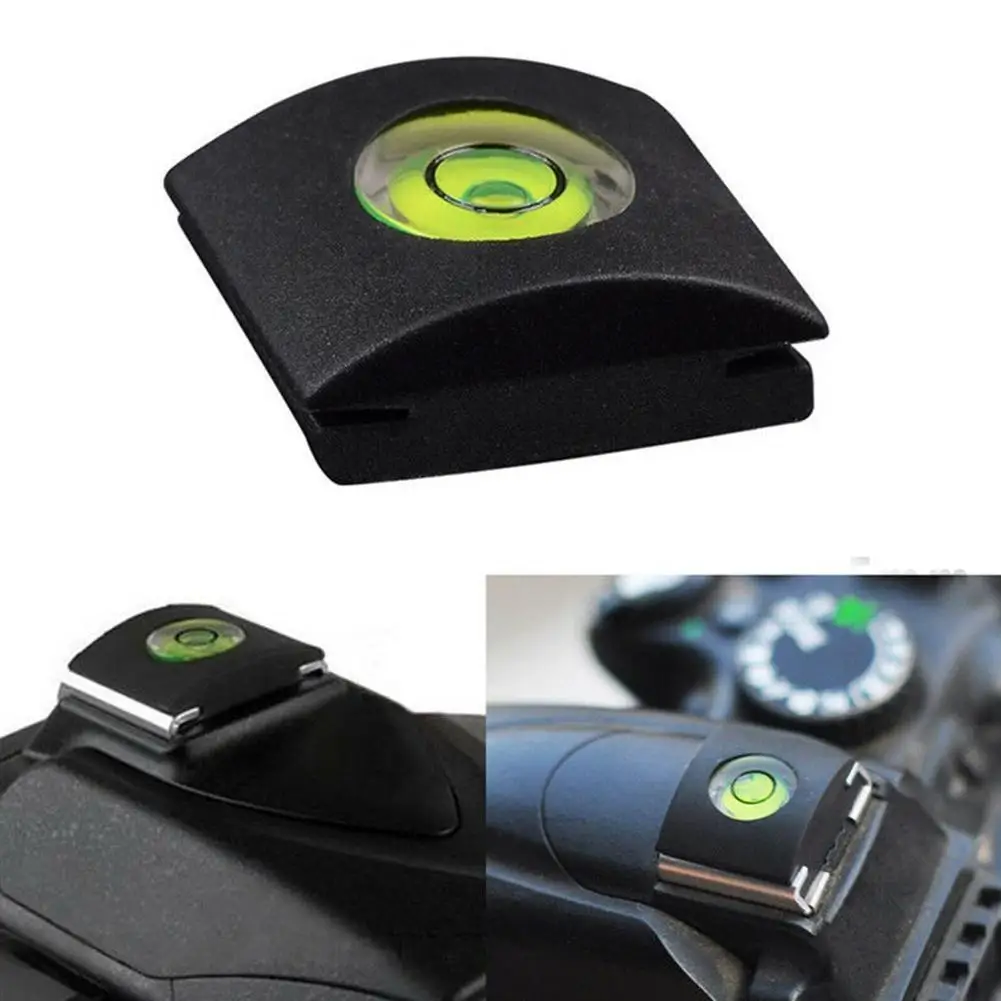 Flash Hot Shoe Cover Cap Camera Bubble Spirit Level DLSR Camera Accessories For Canon/Nikon/Pentax/Fuji O1F1