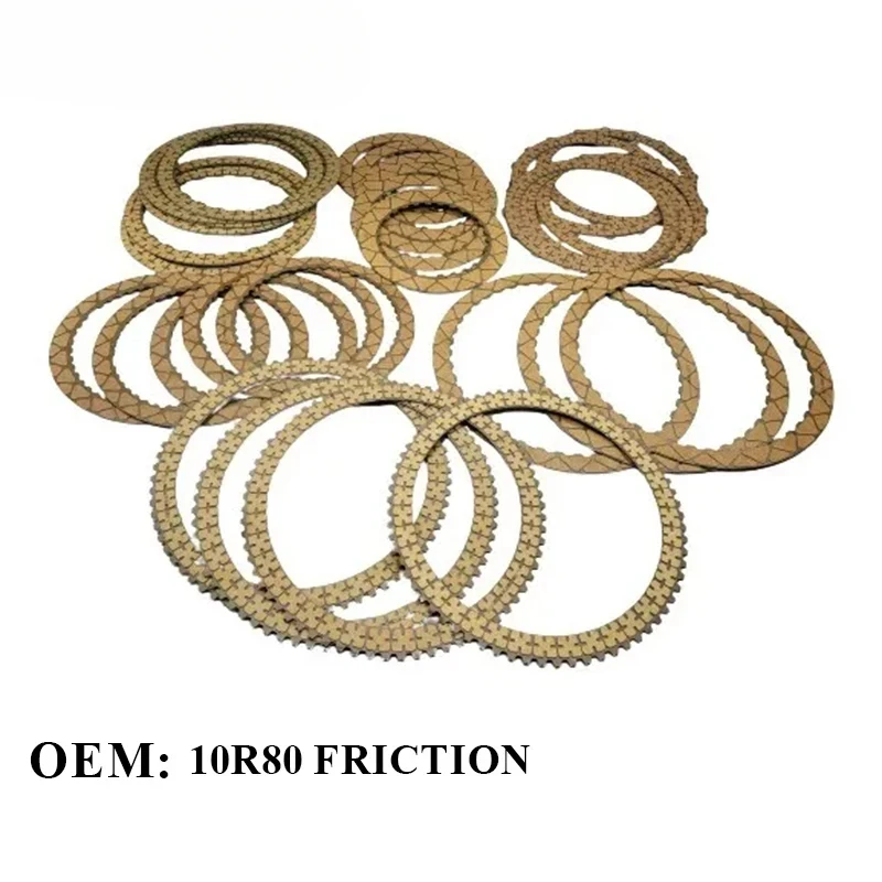 1PCS Premium Auto Trans Clutch Friction Set 10L80 10R80 For High Performance Auto Parts