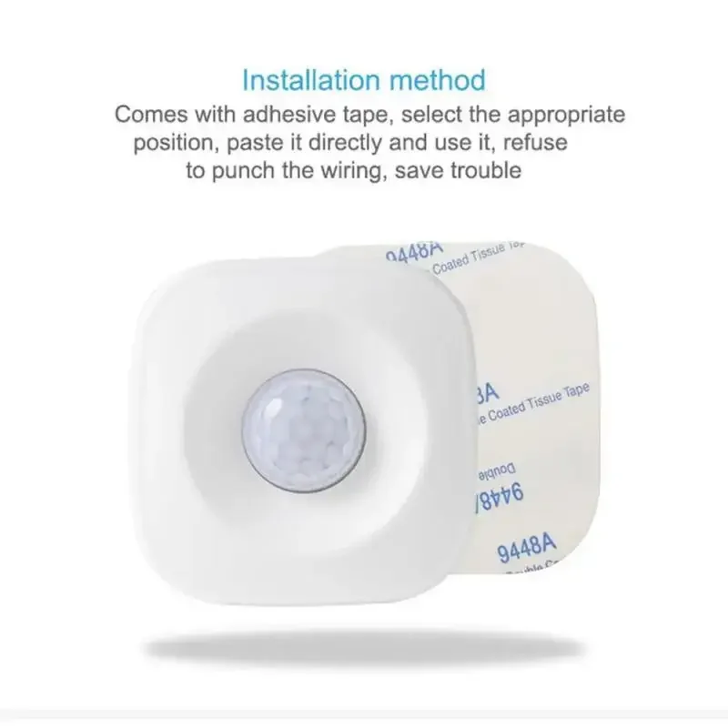 Tuya WIFI Smart PIR Motion Sensor Mini Human Body Movement Detector Smart Life Infrared Sensor For Alexa Google Home