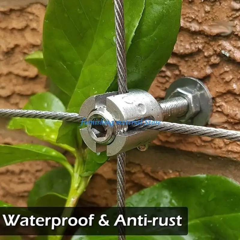 

ИС5ГД 52-дюймовая стальная веревочка поддержки роста регулируемая длина коррозионностойкая польза сада