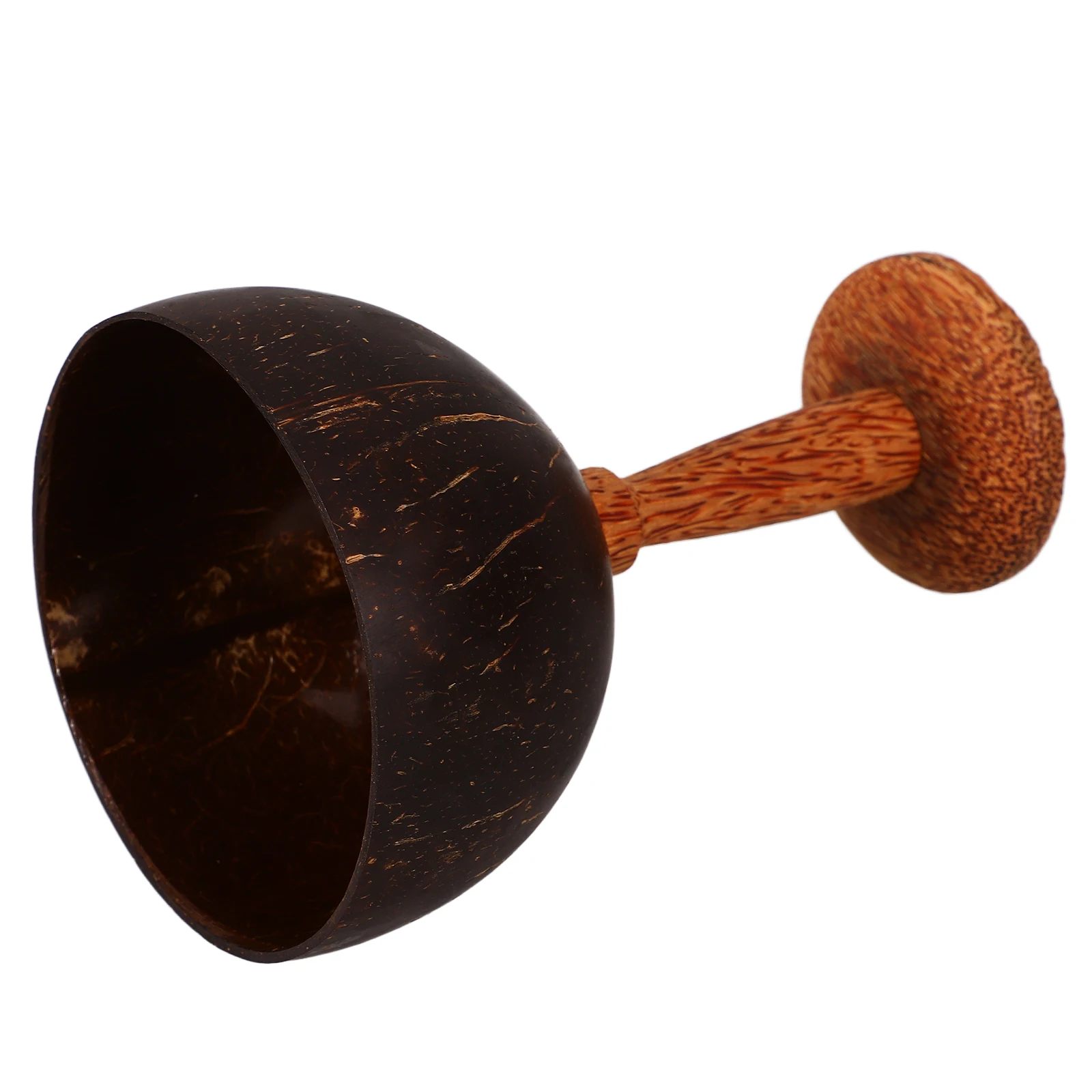

1pc Coconut Shell Cup Reusable Goblet For Whiskey Wine Cocktail Party Drink Home Bar Decor Holiday Festival Hawaiian Theme