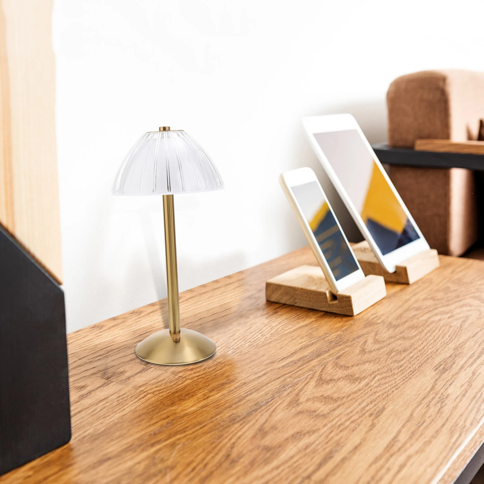 

Retro LED Dimmable Led Lamp Touch Dimmable USB Night Light Bedside Mushroom Table Lamp Bar Coffee Shop KTV Lighting