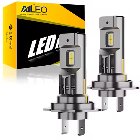 AILEO 2 PCS H7 Led Headlight H8 H9 9005 HB3 9006 HB4 H11 LED Led 6500K 90000LM Super Bright Turbo CSP Fog Lamps Plug And Play
