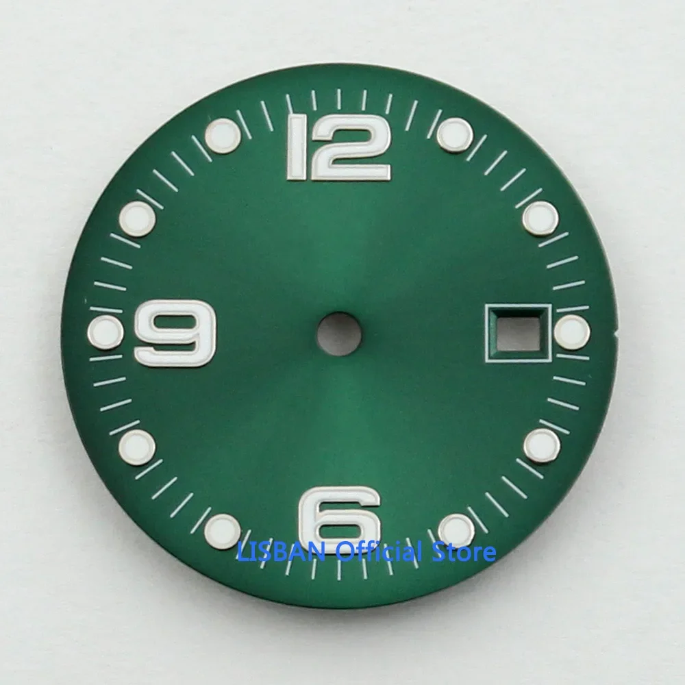 31.5mm Sterile Watch Dial Date Window Fit ETA 2836 MIYOTA 8215 Movement image 4