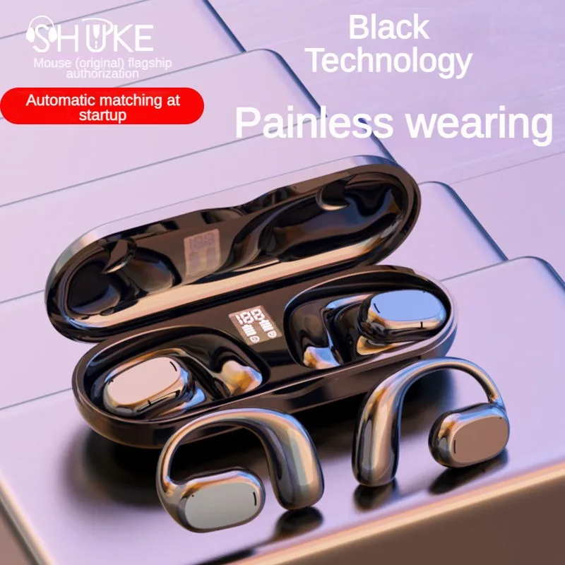 Wireless ear-mounted headset Bluetooth bone conduction does not enter the ear, and can not shake off high-quality Bluetooth