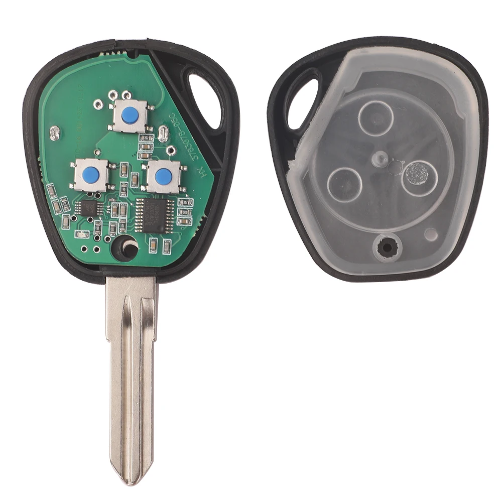 jingyuqin 3 Buttons Car Smart Remote Key 433MHz id46 Chip For Lada Granta Priora Vesta X-Ray XRay Sedan Sport Kalina Replacement