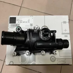 New Thermostat Assy Used OEM A2822030175 2822030175 for Mercedes Benz A CLA 180 200 250 GLB180 200 250 4MATIC