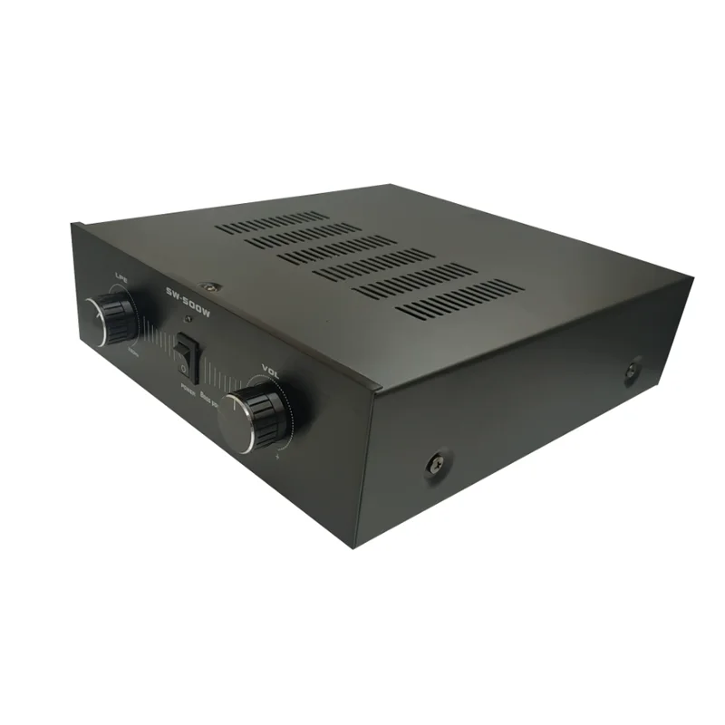 500W 1.0 pure subwoofer imported power tube high power passive subwoofer amplifier board 220V ring bull