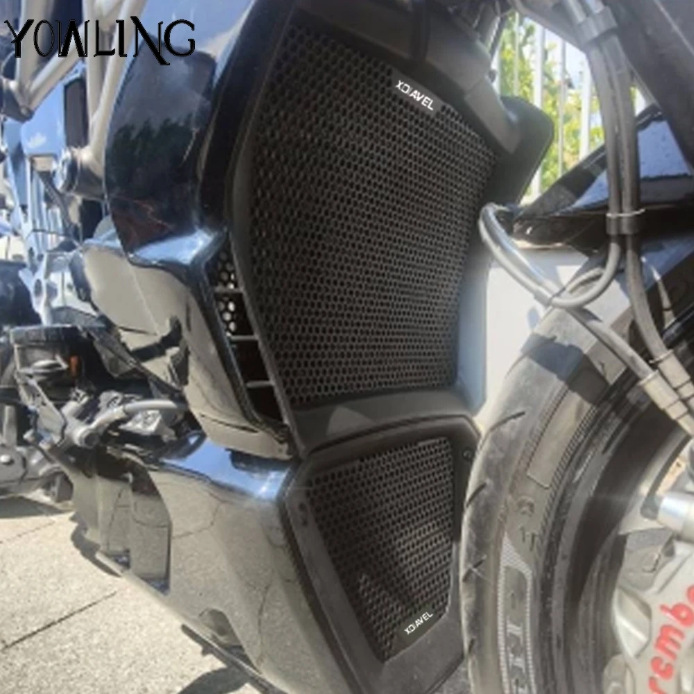 

FOR Ducati XDiavel 2016- X DIAVEL X-Diavel Nera Dark Black Star 2021-2023 Radiator Guard Grill Cooler Bezel Protector Mesh Cover