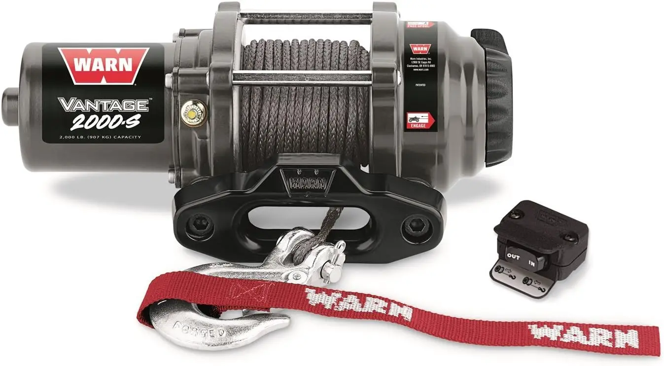 

Warn 89021 Vantage 2000-S Winch - 2000 lb. Capacity