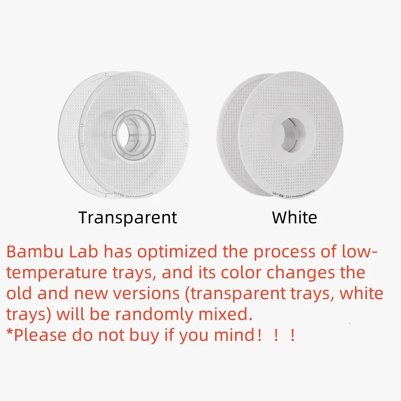 For Bambu Lab 3D printer High Temperature Material Rack Reusable Spool Filament Compatibility: ABS, ASA, PA6-GF, ABS-GF, PAHT-CF