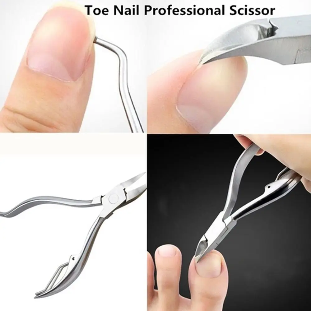 Chiropody Podiatry Foot Care Tool Edge Cutter Manicure Toe Nail Cuticle Scissor Nail Cutter Paronychia Clipper Cuticle Scissor