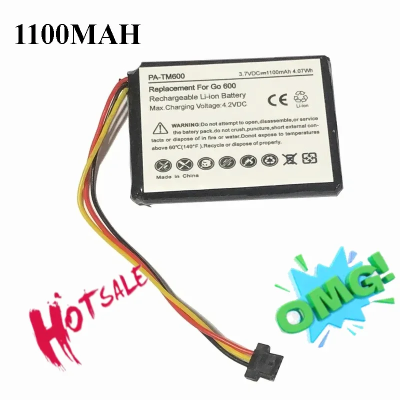 [NEW] Battery for TomTom Start 60 GPS Navigation Device VFA Compatible Long Lasting Power Supply