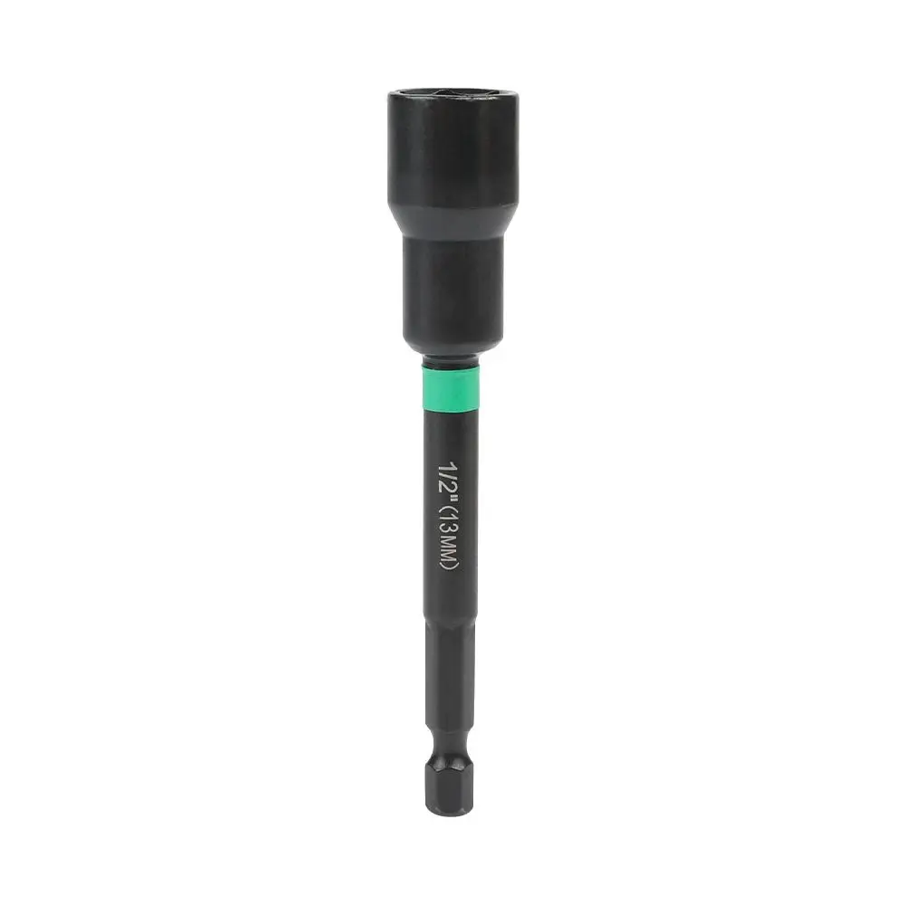 Manicotto a esagono incassato magnetico ad alta durezza 5mm-14mm testa a esagono incassato senza scivolamento prolunga per punta da trapano in acciaio cacciavite elettrico
