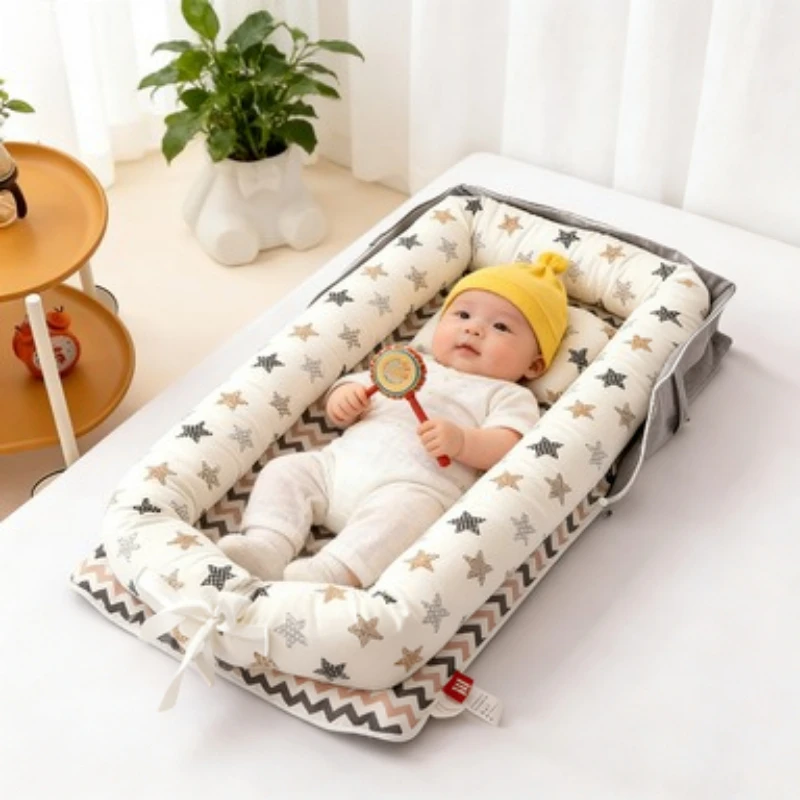 

Новая детская дорожная кроватка-рюкзак 2026 года: регулируемая, складная, компактная, для дома и улицы