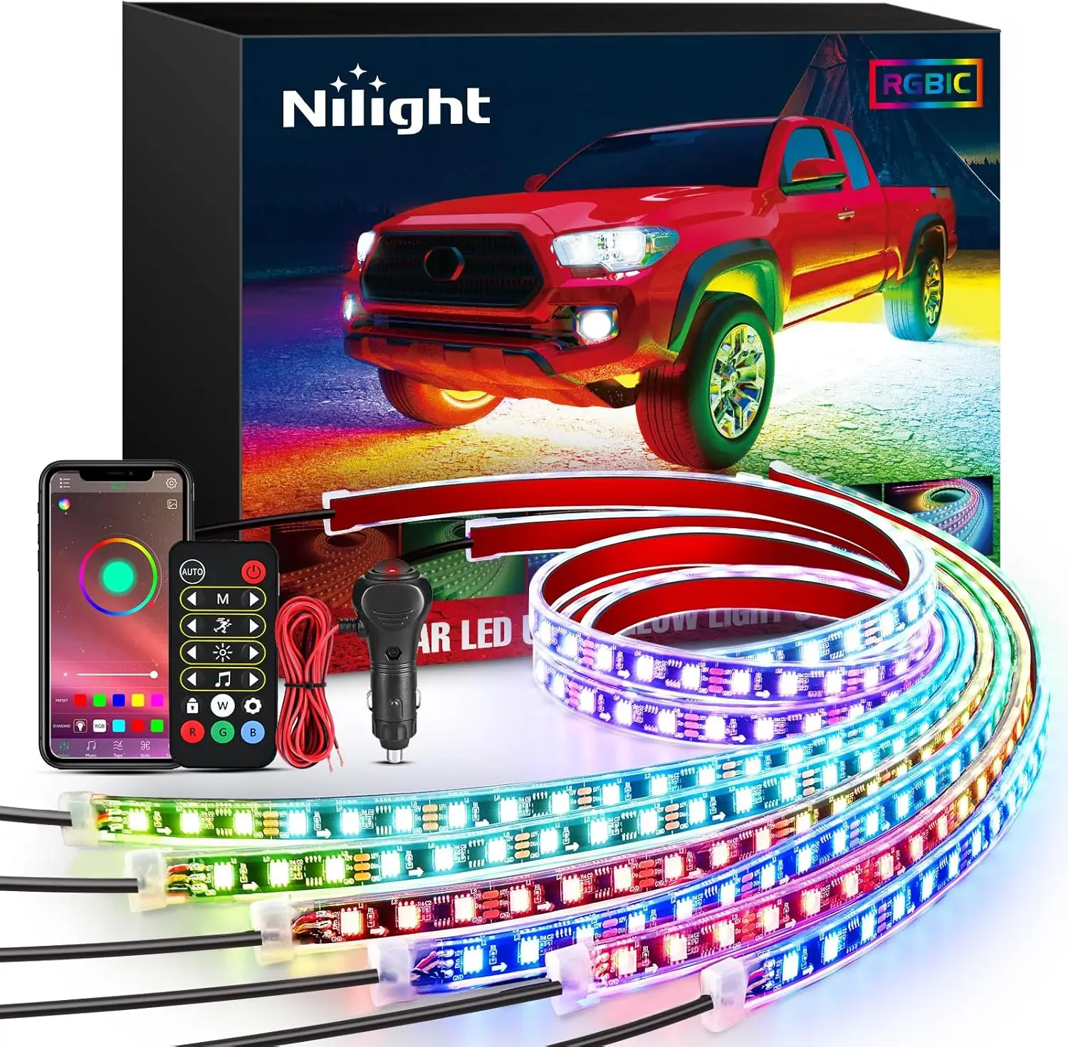 6Pcs Car Underglow …