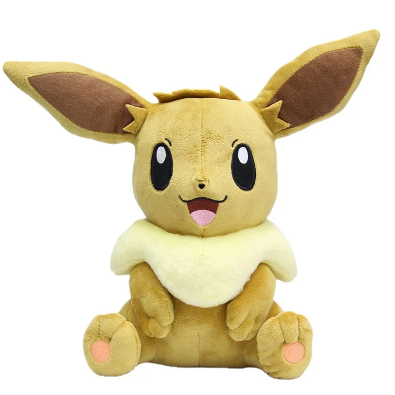 Anime Pokemon Cute Eevee Plush Toys Soft Stuffed Doll Let's Go Game Pokemon Monster Eevee Pillow Cotton Plush Gifts for Children