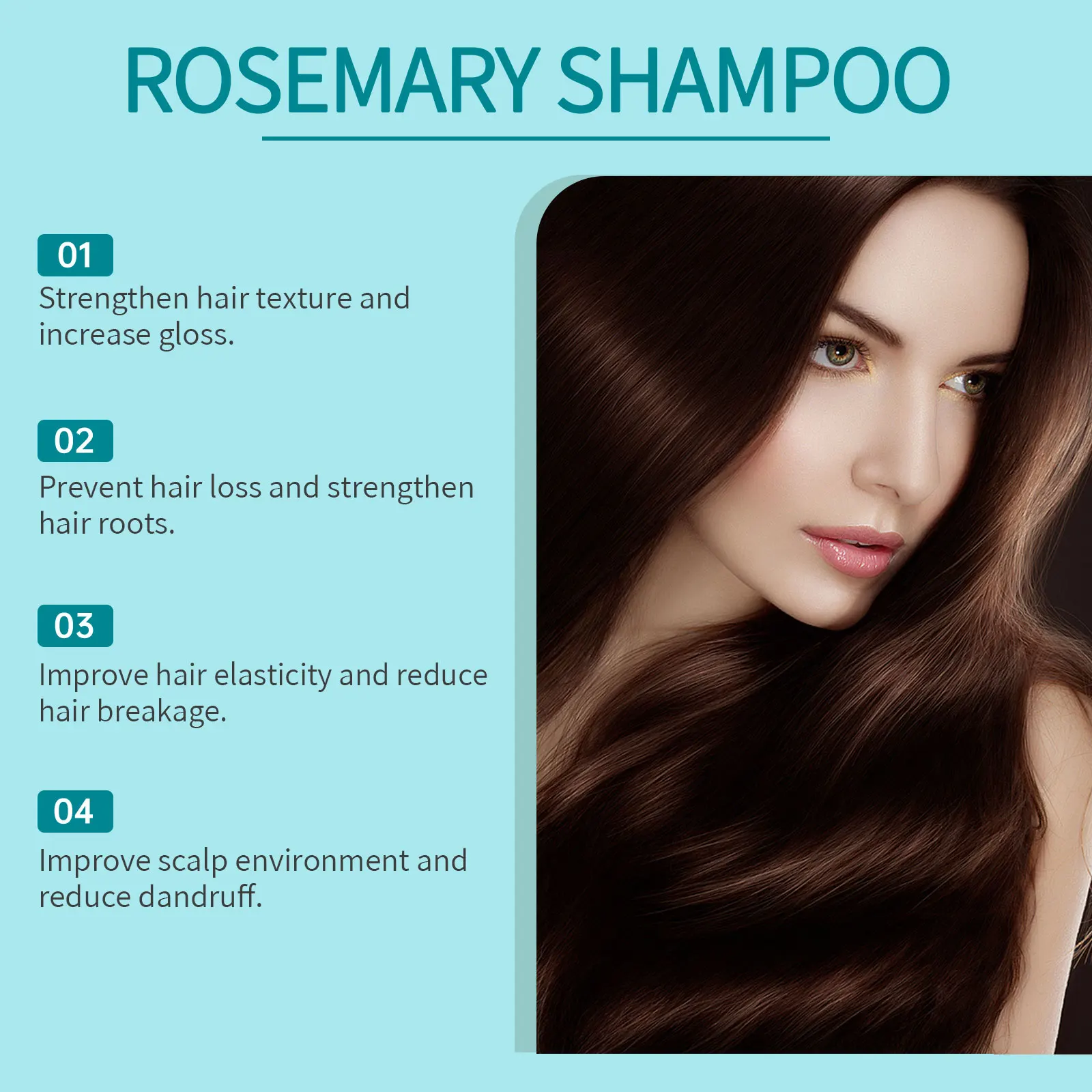 Anti Hair Loss Shampoo Deep Scalp Cleansing Relieve Itching Reduce Oil Secretion Refreshing Fluffy Hair Dandruff Removal Shampoo