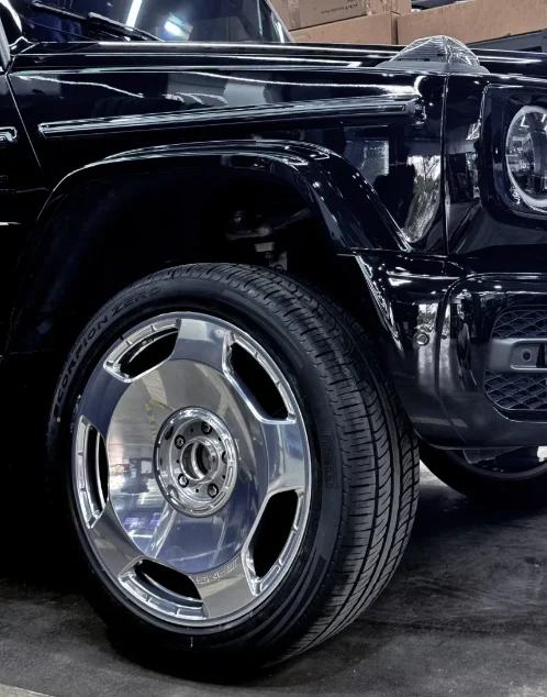 *for Custom Forged Wheels 5x114.3 5x120 17 18 19 20 21 22 23 24 Inch Luxury Wheel Chrome Forged for Mercedes Land Rover B