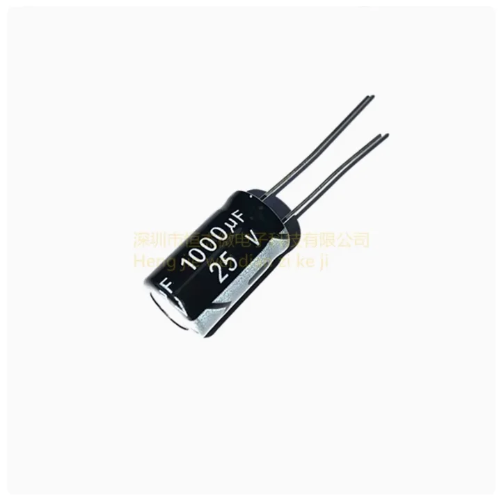 10pcs Electrolytic capacitor 25V 1000UF LCD power supply Aluminum electrolytic capacitor 1000UF25V Volume 10 * 17