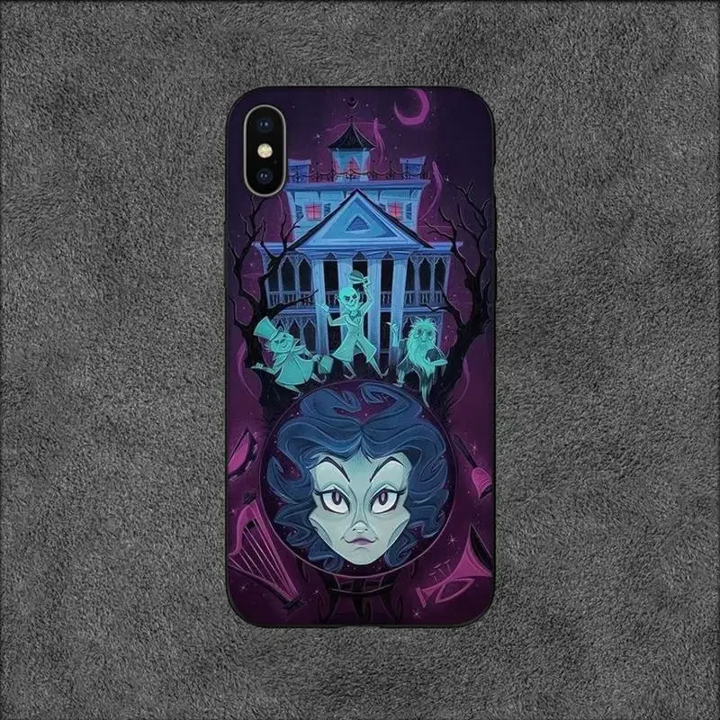 Haunted Movie Mansion Phone Case For iPhone 11 12 Mini 13 14 Pro XS Max X 8 7 6s Plus SE XR Shell