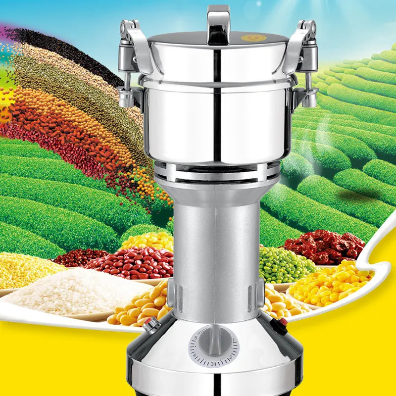 For100g traditional Chinese medicine grinder, grain mill, pulverizer, ultra-fine household grinder, crusher