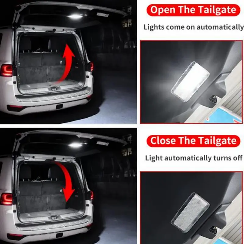 1pcs Camping Light Rear Light FOR Land Cruiser LC300 2022 LED Lighting Features Plug-and-play Wiring Harness Night Light