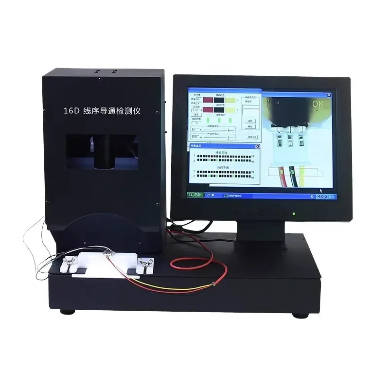 Wire Sequence Detector Automatic Tester Terminal Harness Color Conducting Wire Terminal Arrangement Detector