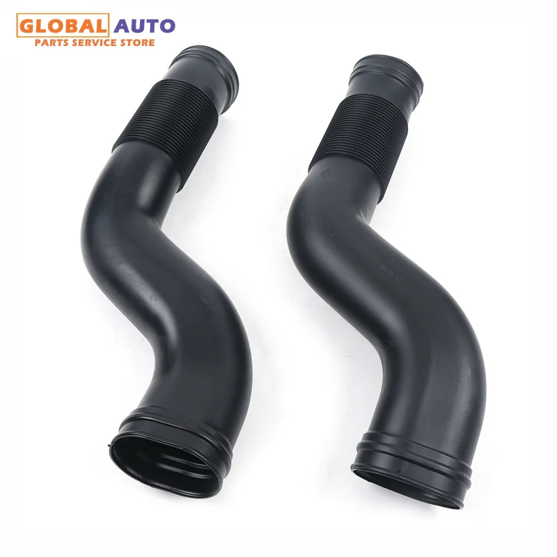 2 PCS 1645051361 Air Cleaner Intake Hose Left And Right 1645051461 Suits for Mercedes W164 GL450 GL550 ML350