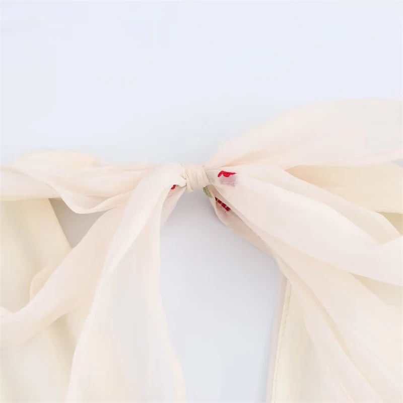 KEANKETIAN Verão Novo Feminino Rosa impressão Halter MIDI Vestidos Férias vento Sexy BowLace Up Backless Em Camadas Soltas Uma Linha Vestido