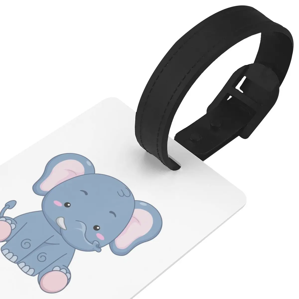 Dumbo De Schattige Olifant Bagagelabels Koffer Accessoires Reizen Pvc Schattige Bagage Boarding Tag Draagbare Label Houder