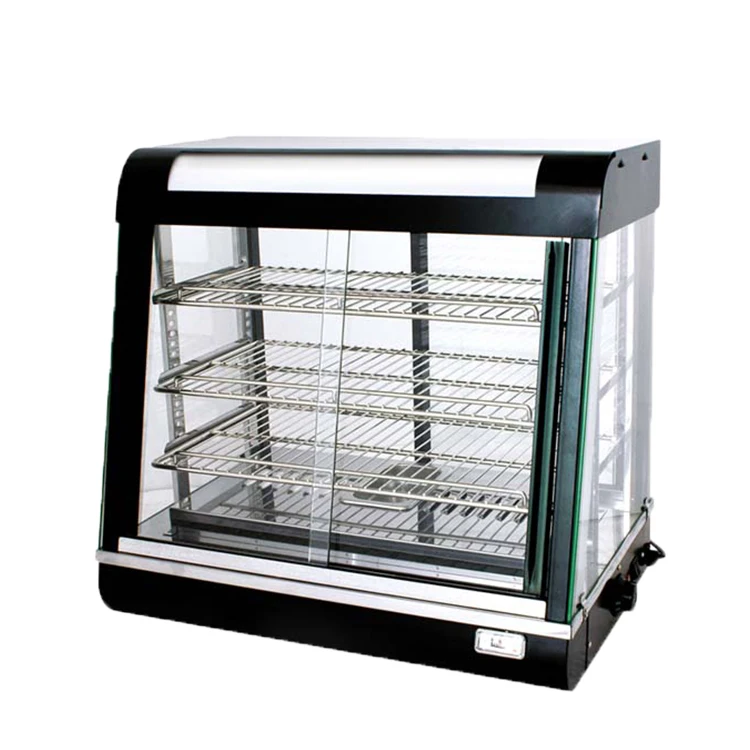 

Hot Sale Cake Heated Display Cabinet / Warming Showcase/K FC Display Showcase