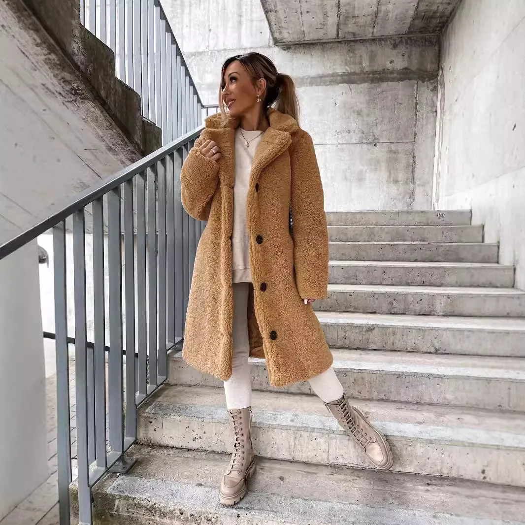 

Cropped Trench Coat With Belt Women'S Long Coats Waisted Twill Quick Feature Neutral Looks Cute Slits Relaxation Caramel Uniform