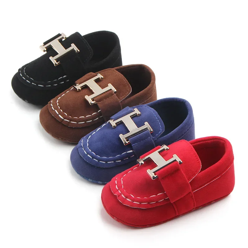 

Baby Boy Shoes Boy Toddler Soft Sole Anti-slip First Walkers Infant Newborn Girl Crib Shoes