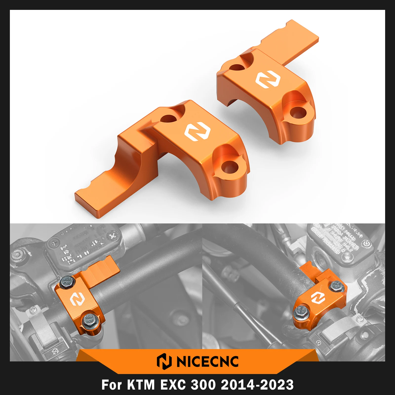 

NICECNC For KTM 2014-2023 EXC 300 EXC 250 EXCF 350 EXC-F 450 SX 250 SXF 250 SXF 450 XCW 300 XC XCF Master Cylinder Protectors