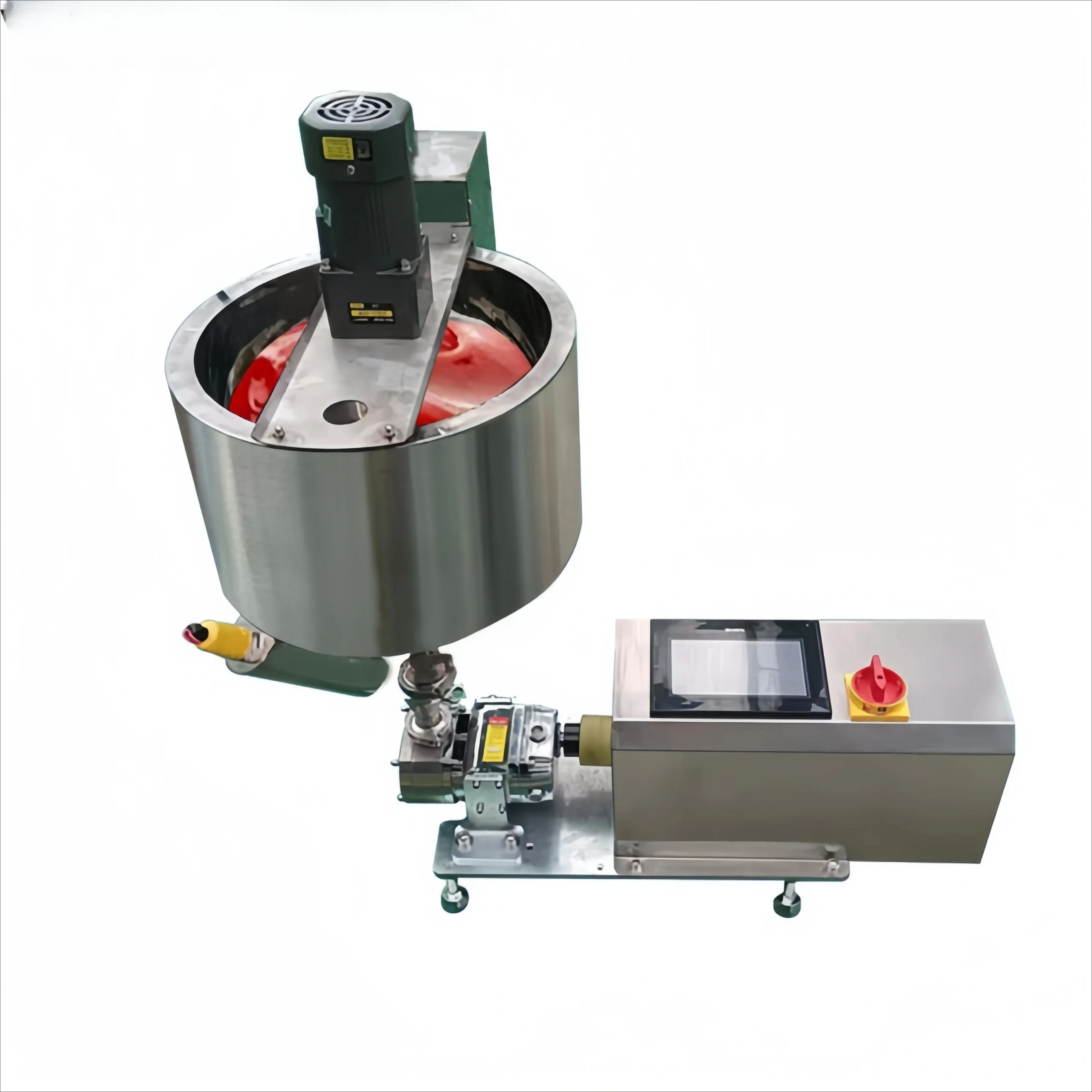 Ketchup Tomato Sauce Honey Paint Ink Cam Rotor Pump Filling Machine Automatic Quantitative Liquid Dispensing Machine Servo Motor