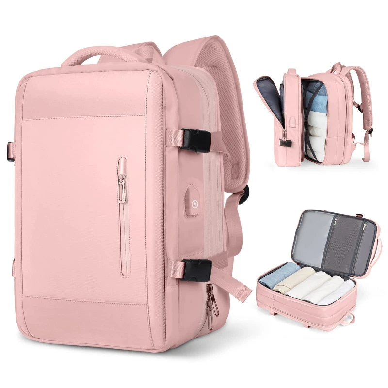 

New Design Travel Backpack Cabin Bag Flight Backpack Large Capacity Carry on Expandable Anti-Theft Laptop Backpack for Women Men