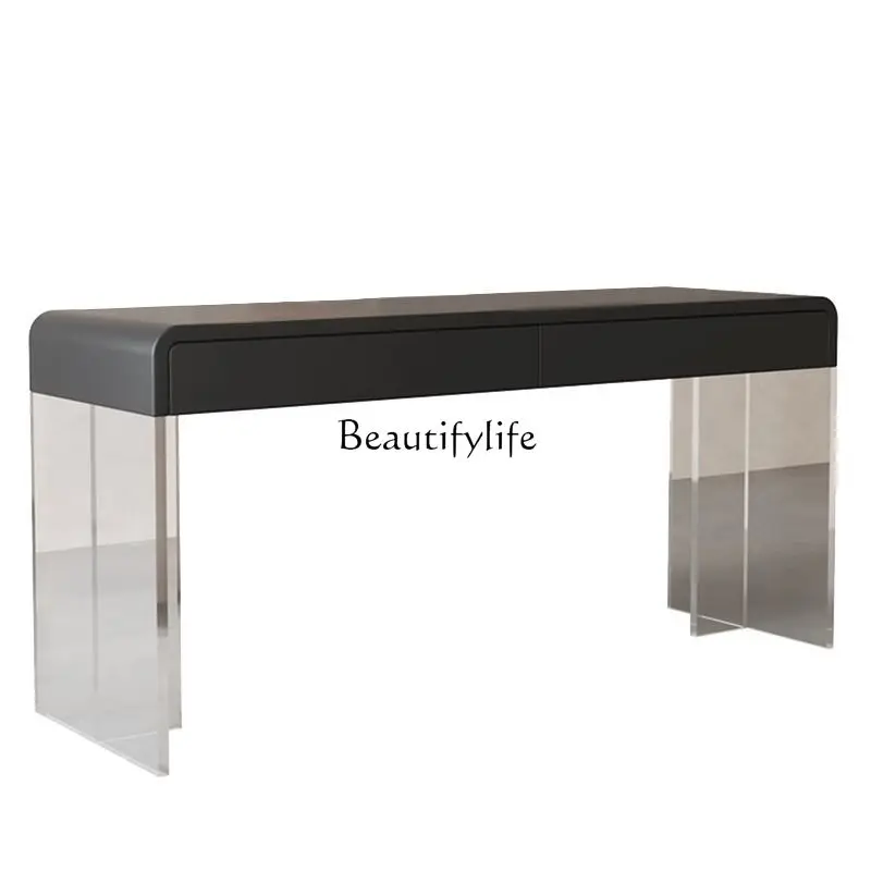 

Medieval suspended solid wood with drawers desk writing desk