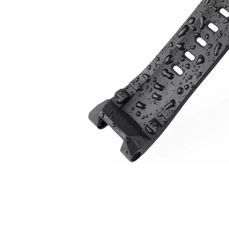 إكسسوارات الساعة سوار ساعة مطاطي للرجال متوافق مع GST Heart of Steel B100 GST-S110/W300/410 حزام نسائي من الفولاذ المقاوم للصدأ