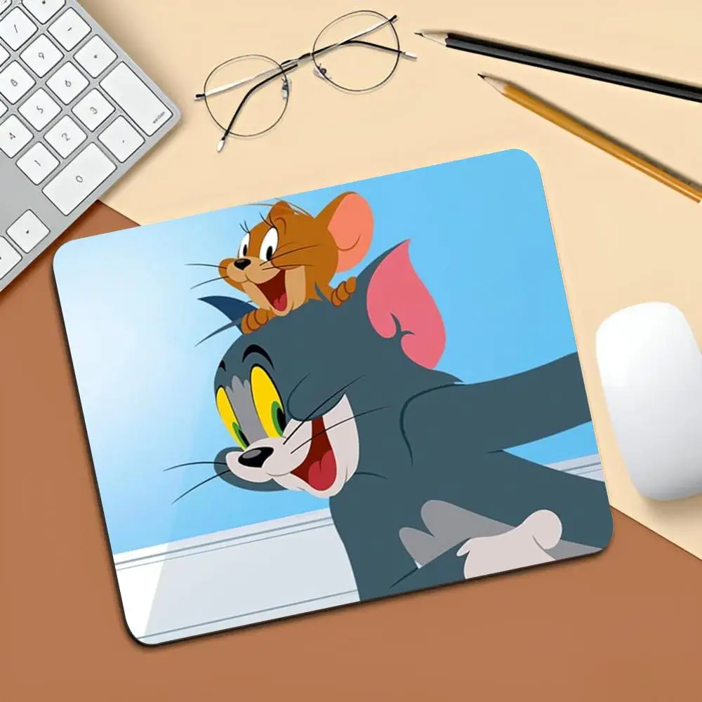 Cartoon T-Toms And J-Jerrys Mouse Pad Gaming Laptops Keyboard Mat Deskmat Pc Accessories Desk Protector Mousepad Gamer Mats Anim