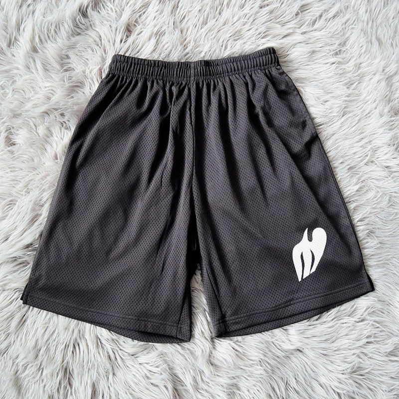 

Kanye West Donda 2 Logo Me Casual Sports orts mid Waist No Stretch Trendy Youthful Summer Thi Straight Leg ort Pants