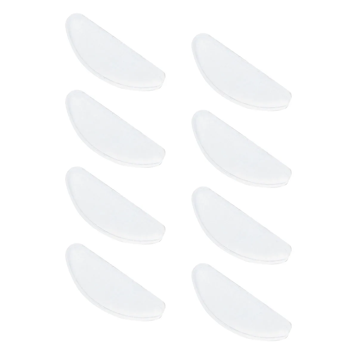 

10pcs Nose Pads for Glasses Silicone Self Adhesive Anti Slip Eyeglasses Non Reusable Replacement Bridge Pad Accessories