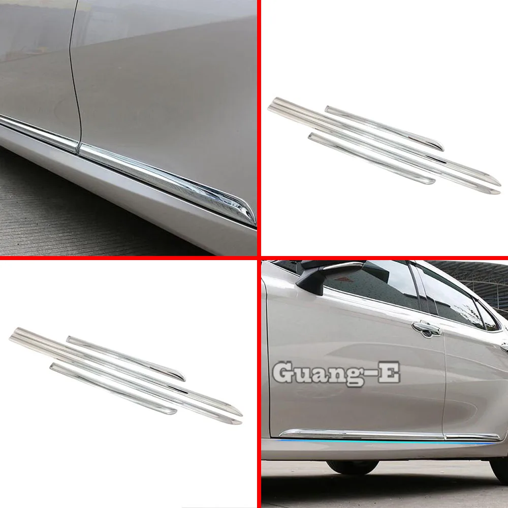 

Хромированная декоративная накладка на боковую дверь, молдинг, панель, бампер, капот для Toyota Camry XV70 2017-2022