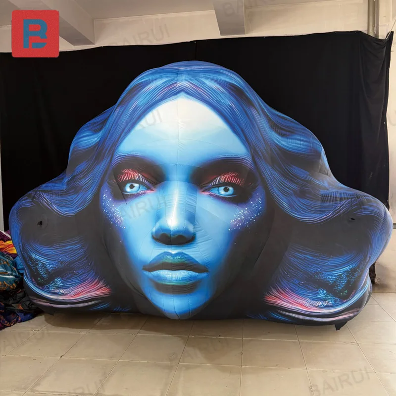 

Inflatable Goddess, with a blower, for outdoor shopping mall and square event decoration props