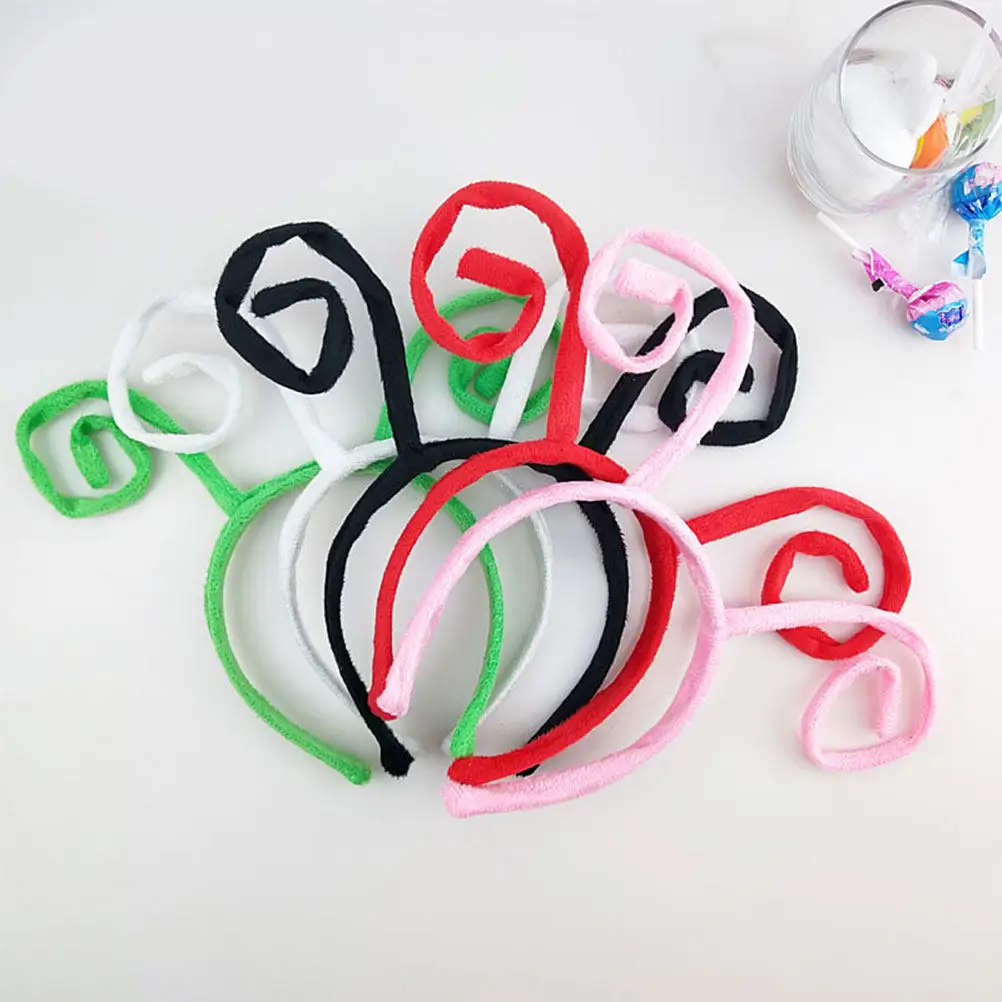 

4Pcs Kids Hair Headdress Hair Accessories Ant Tentacle Shape Stylish Eye Catching Lightweight Comfortable for Children Party