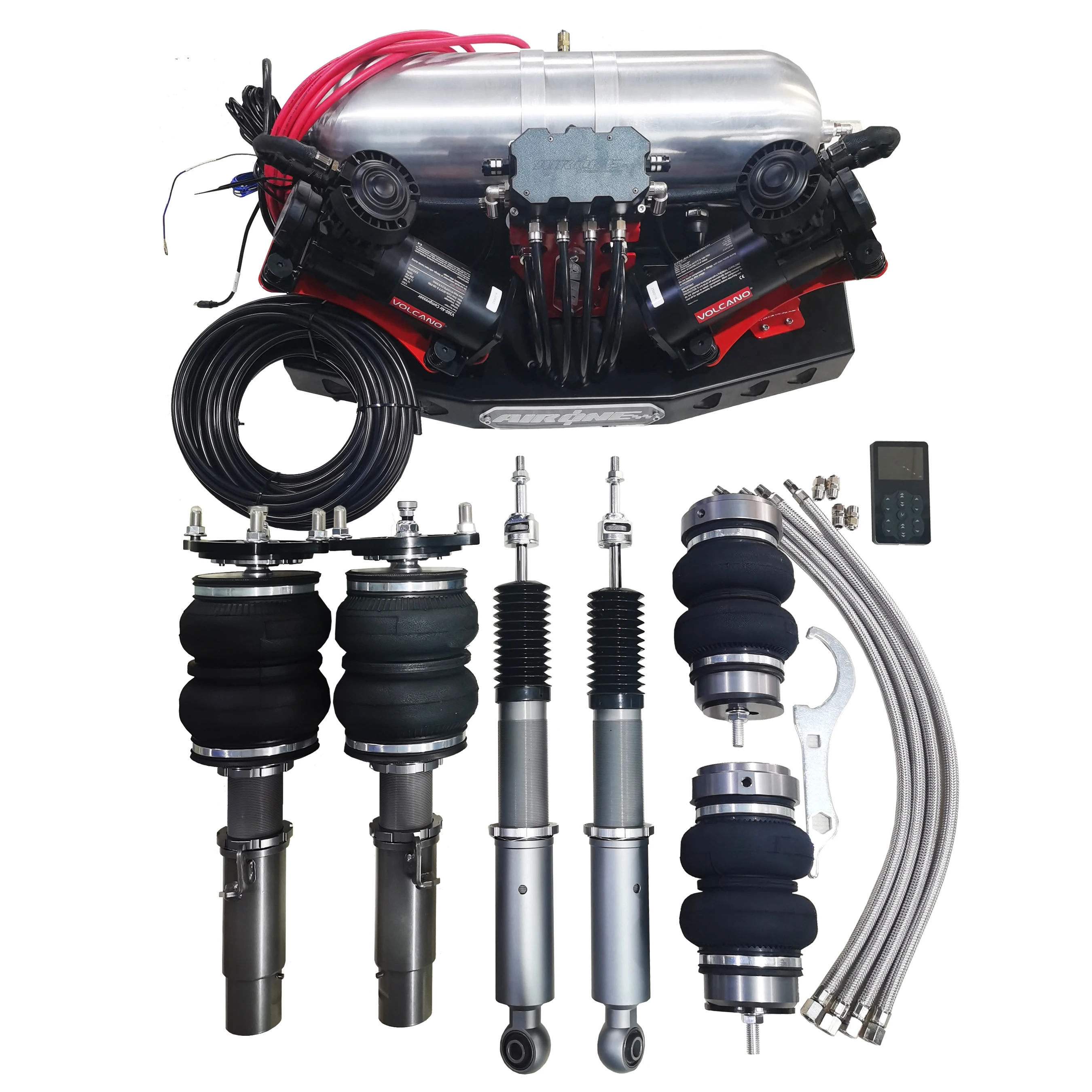 High Quality 30 Steps Adjustable Coilover Shock Absorber Air Suspension Kit For Honda Civic FC1/FC2 2016+