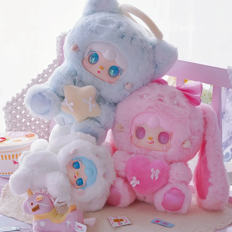 Yooki Plush Blind Box 400% Idol Doll Cute Soft Toy Collectible Gift for Girls Fashion Play Home Decor Holiday Birthday