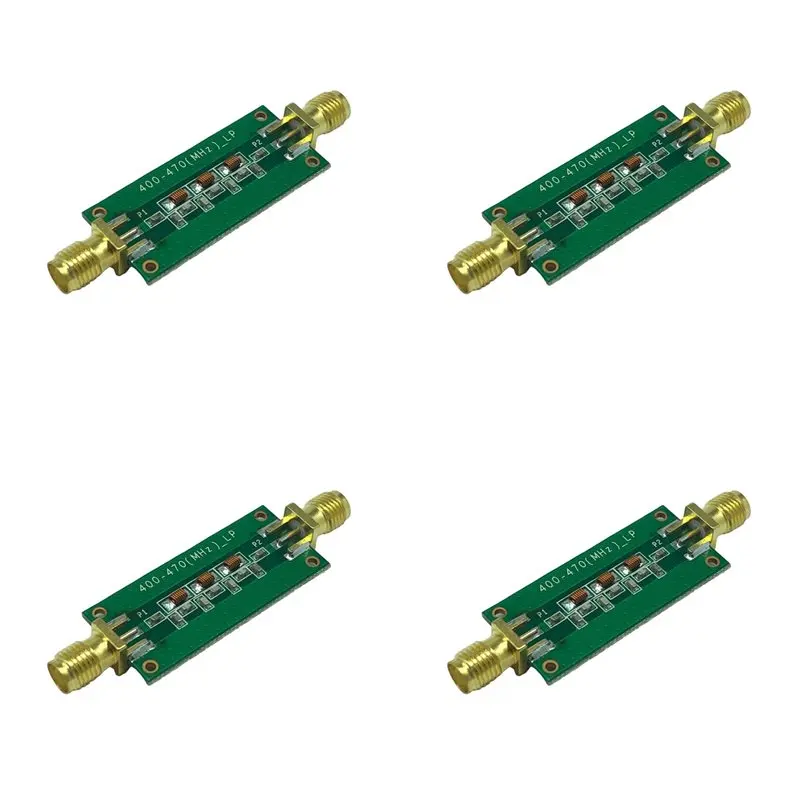 AS95-4X 433MHZ Low Pass Filter 400-470M LPF 7Th-Order Elliptic Function For Ham Radio Amplifier Analyzer Radio
